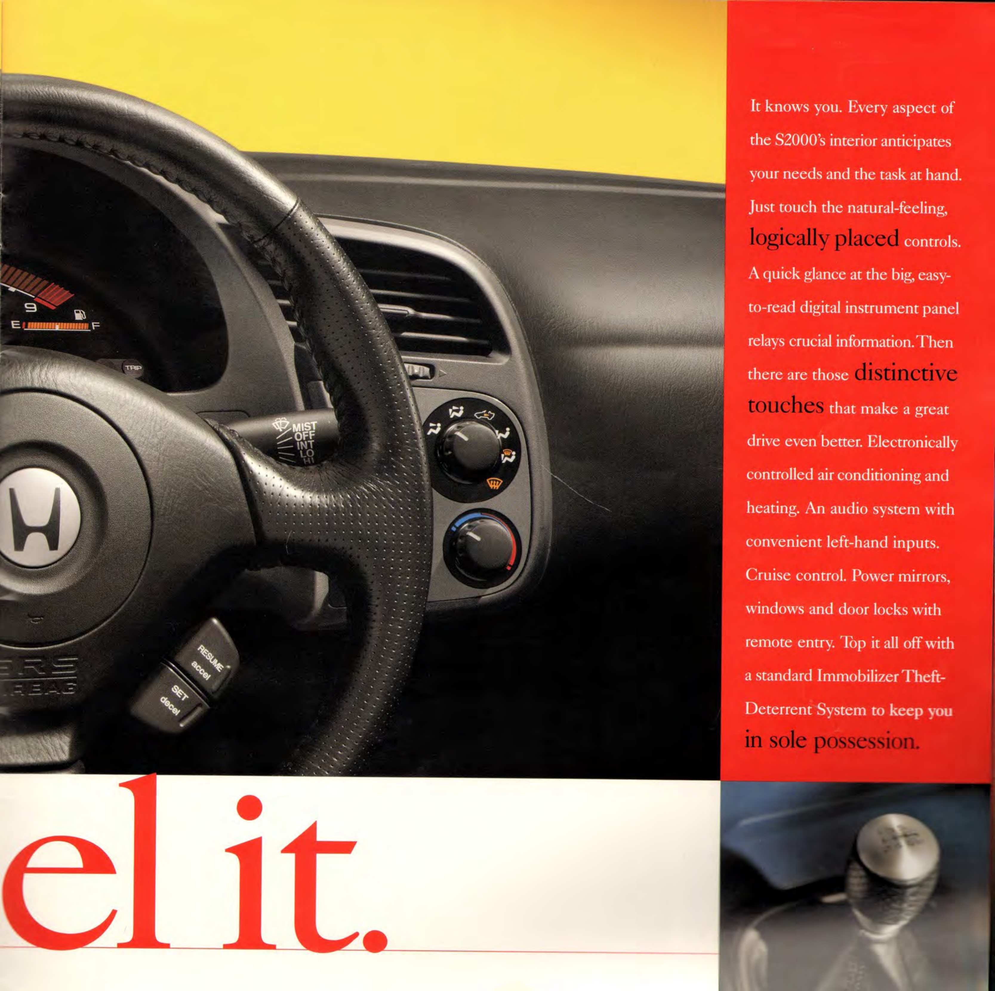 2003 Honda S2000 Brochure Page 3